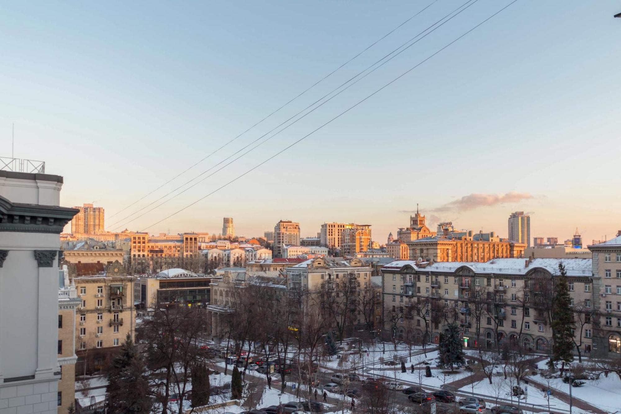Central Apartments Maidan Area Kyiv Exterior photo